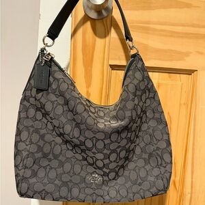 Coach Gray Patterned Women's Bag
